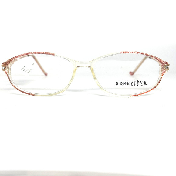 Genevieve Paris Design Modern Starla Rose 53-15 Eyeglass Frame H17052 - Picture 1 of 7